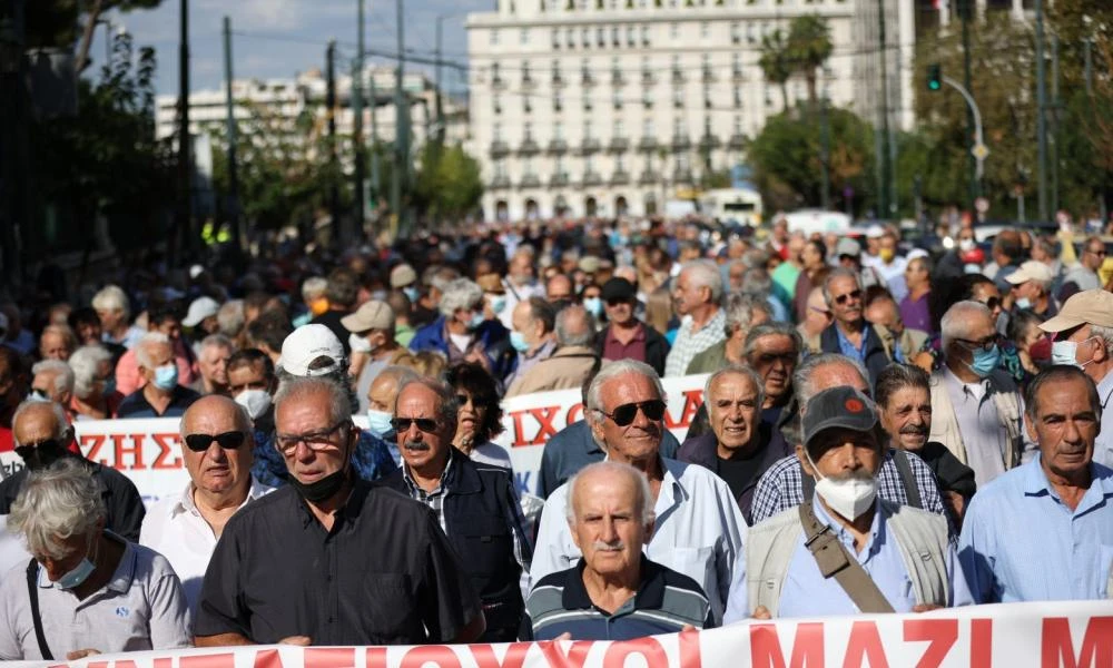 Στις 12 το πανελλαδικό συλλαλητήριο των συνταξιούχων στην Αθηνα